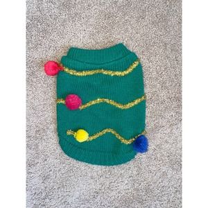Christmas Dog Sweater -size small